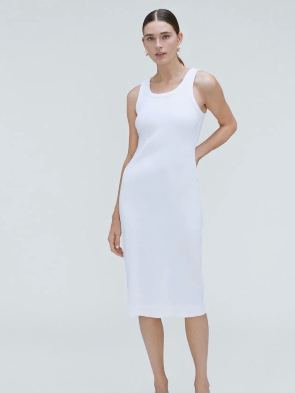 NEW Everlane 90’s Rib Tank Dress